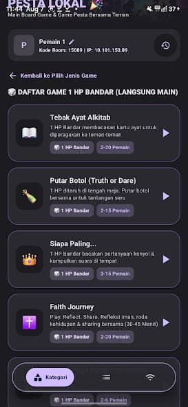 PestaLokal game screen